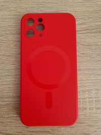 Etui TEL PROTECT MagSilicone Case do Iphone 11 Pro Czerwony