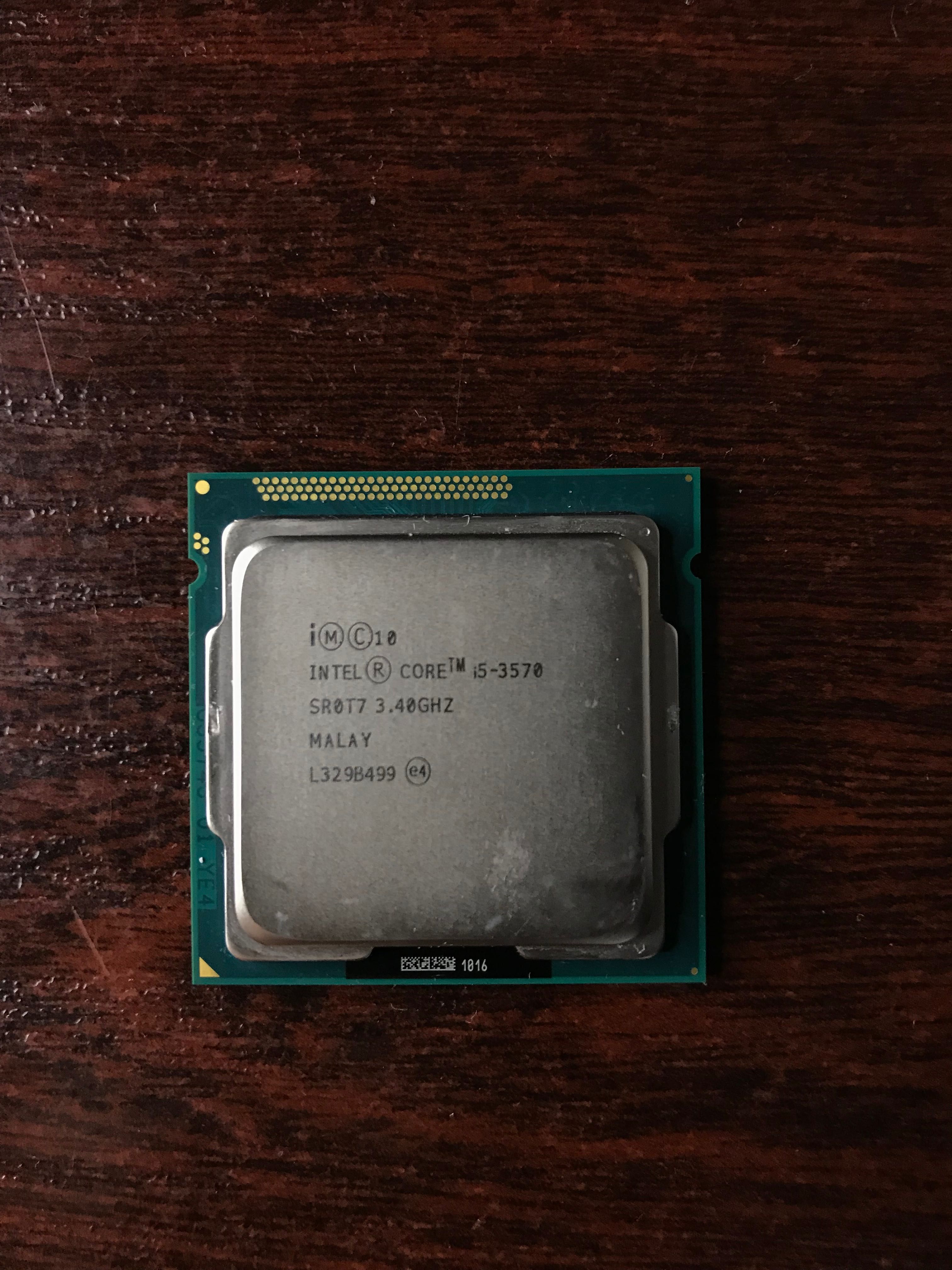 Intel i5-3570 3.40GHZ