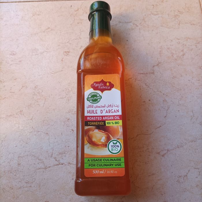 Óleo argão, para culinária