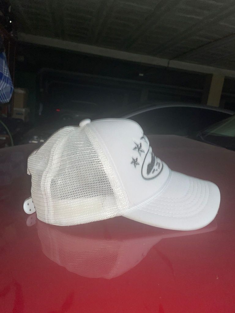 Chapeiro Corteiz 5 Stars Branco