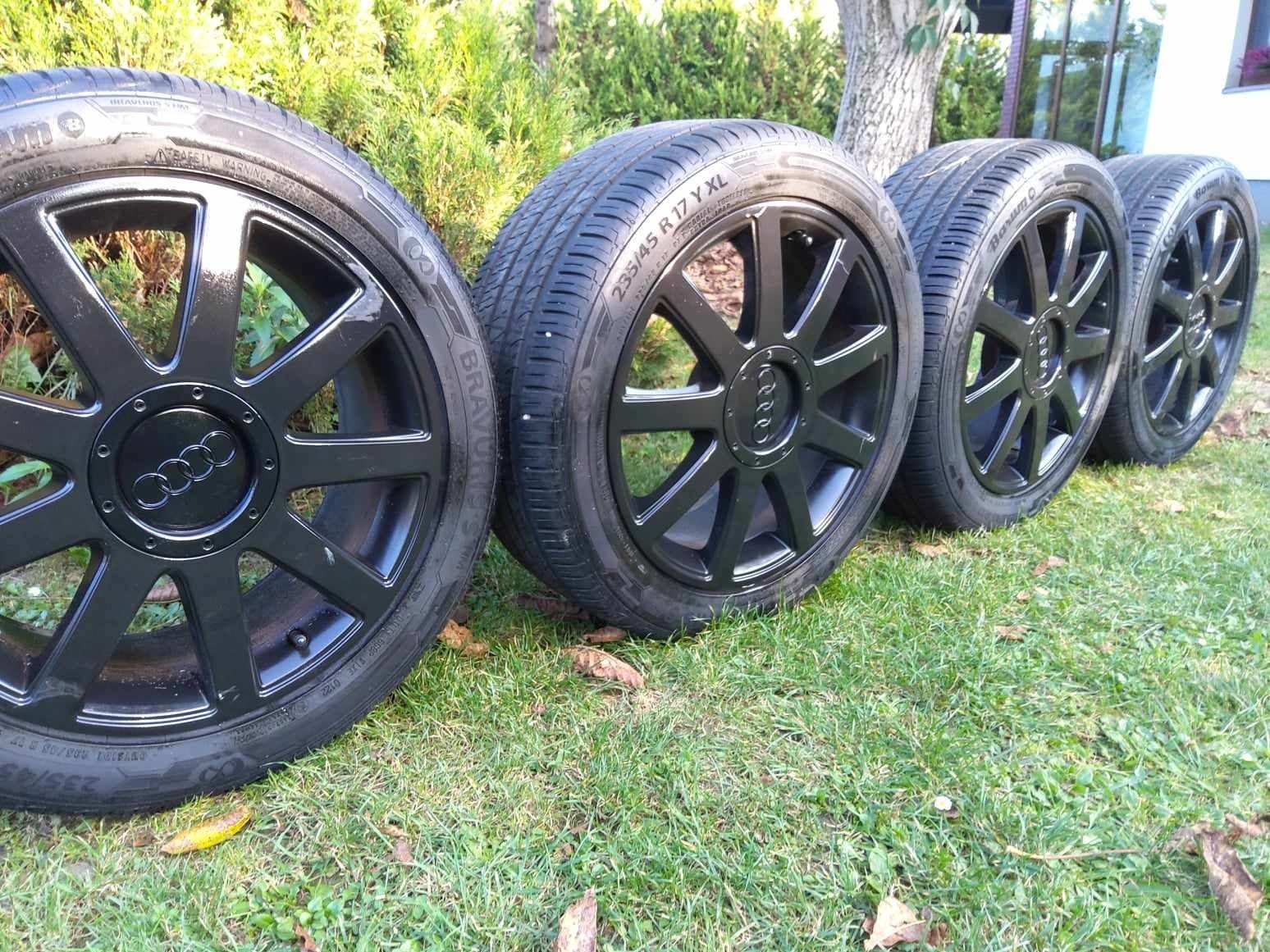 Koła audi 17 cali 5X112 Nowe opony Barum