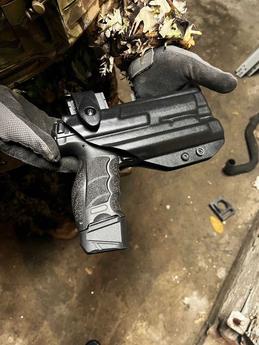 kabura obniżona kabura na panelu obniżonym kabura udowa kydex MHA