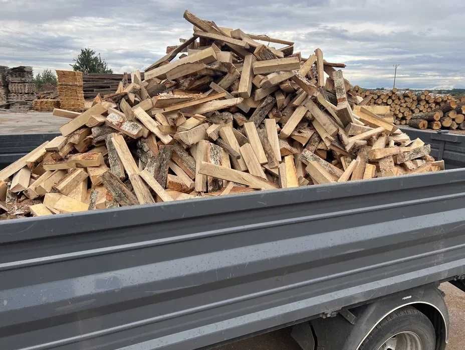 Drewno opałowe cięte gotowe brzoza dab olcha kominkowe opał