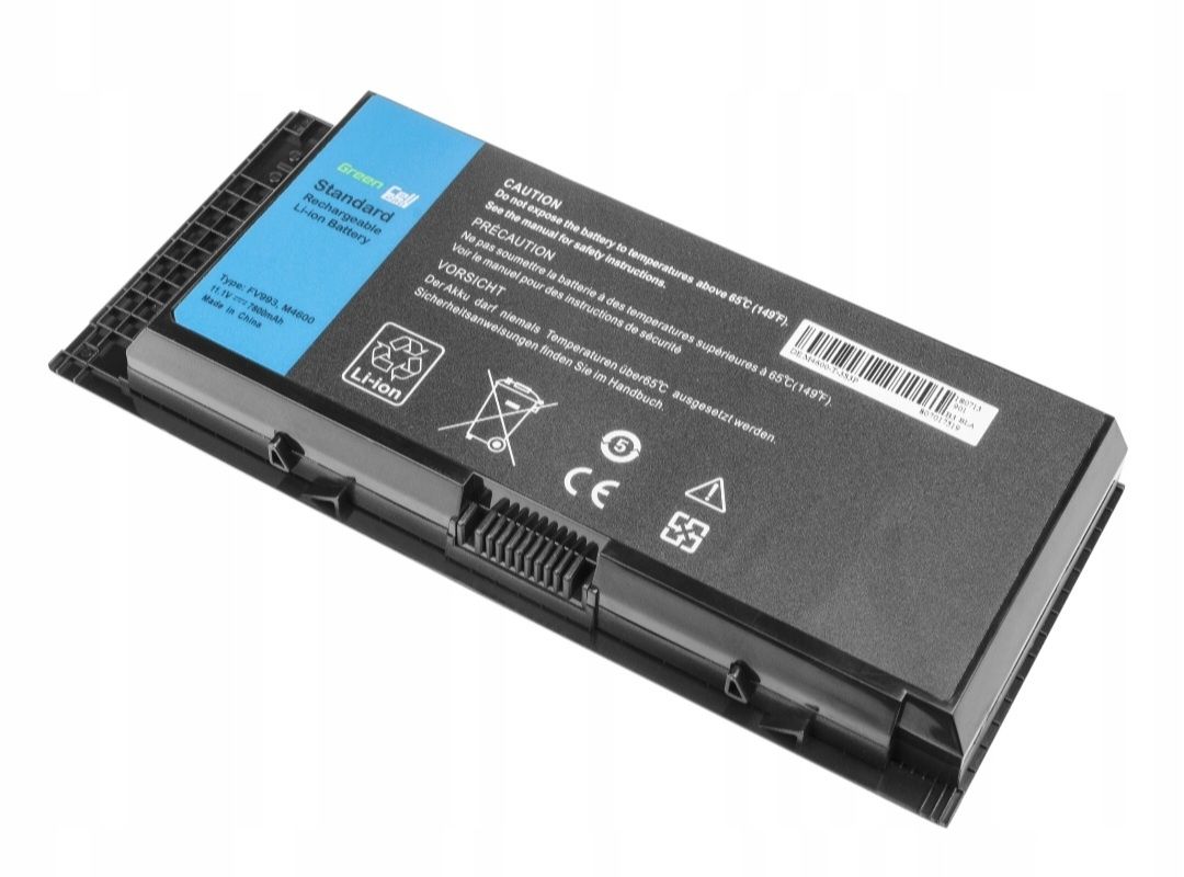 Bateria 87WH 7800mAh 11.1V DELL PRECISION M4700 Green Cell PRO FV993