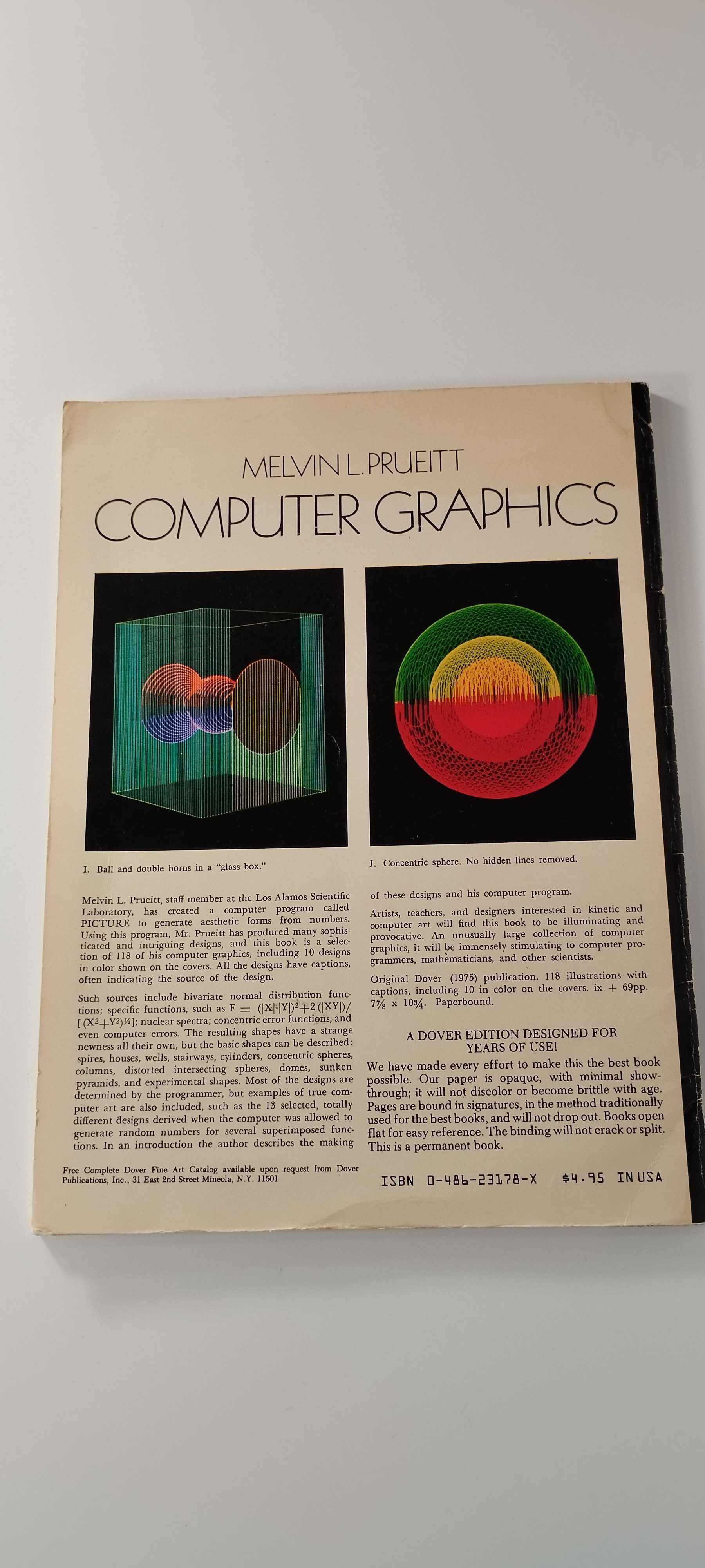 Computer Graphics: 118 Computer Generated Designs de Melvin Prueitt