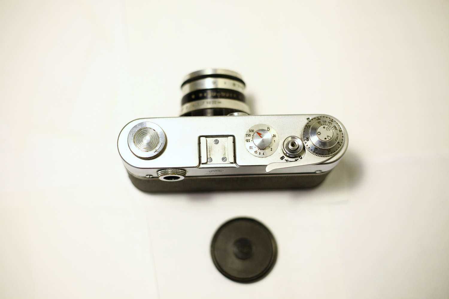 Aparat fotograficzny FED 3 analogowy + obiektyw Industar I-61 2,8/52