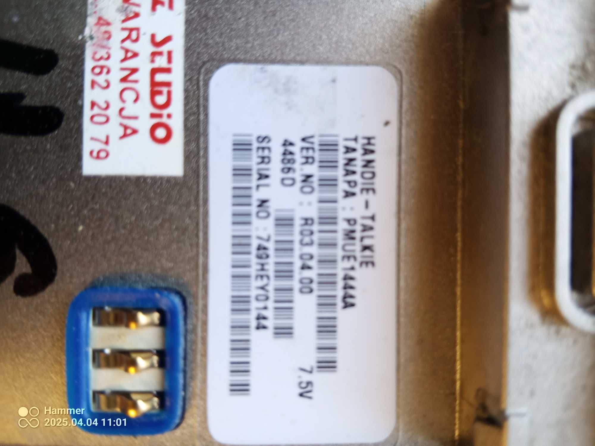 Radiotelefon x 2 Motorola GP 360 UKF 403-470 MHz + ładowarka