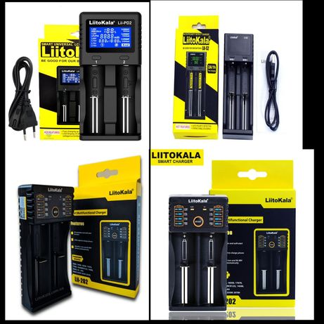 Зарядное устройство LiitoKala Lii-Pd2/Lii-S2/Lii-202 18650 26650 AA AA