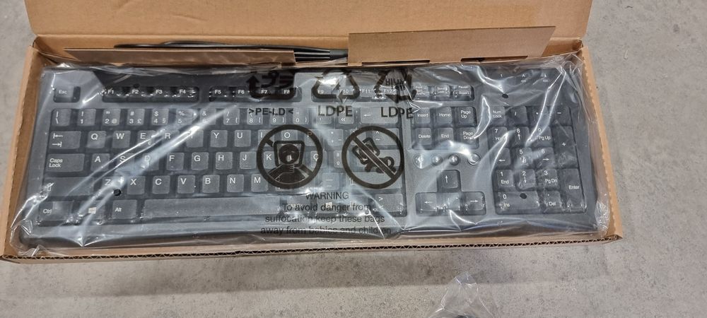 Rato e teclado HP com fio - NOVO