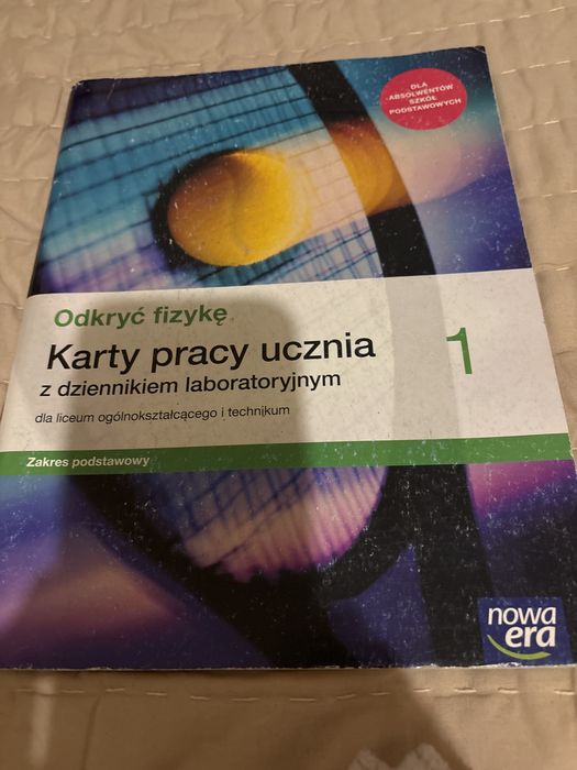 Odkryć fizykę karty pracy