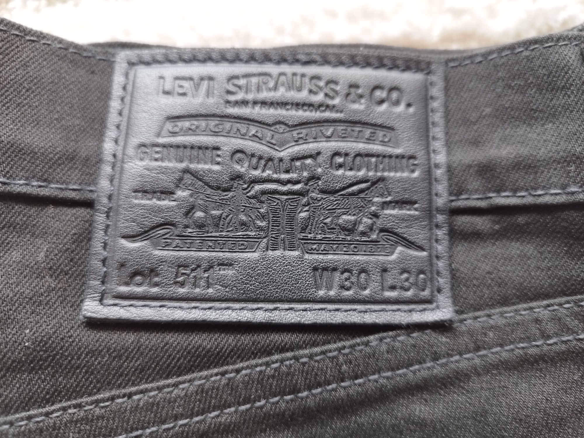 Spodnie męskie jeansowe Levi's 511