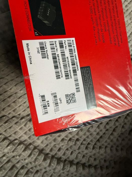 Блок живлення Asus ROG Strix 1000P W Gaming (90YE00W1-B0NA00) Platinum