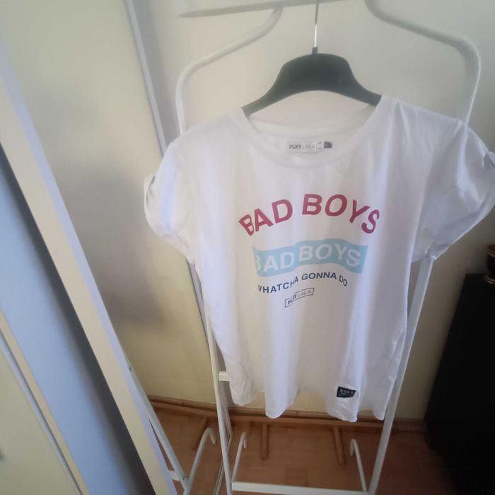 PLNY LaLa t-shirt biały Bad Boys XS