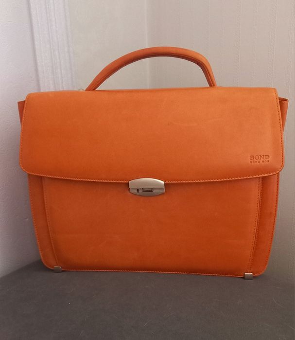 Шкіряний портфель Bond