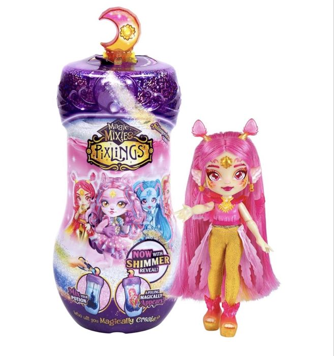 Лялька magic mixies pixlings метелик, єдиноріг, дракон, фея пікслі