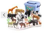 Magboss, Safari i Farma, zwierzęta, zestaw figurek w pudełku, 58 szt