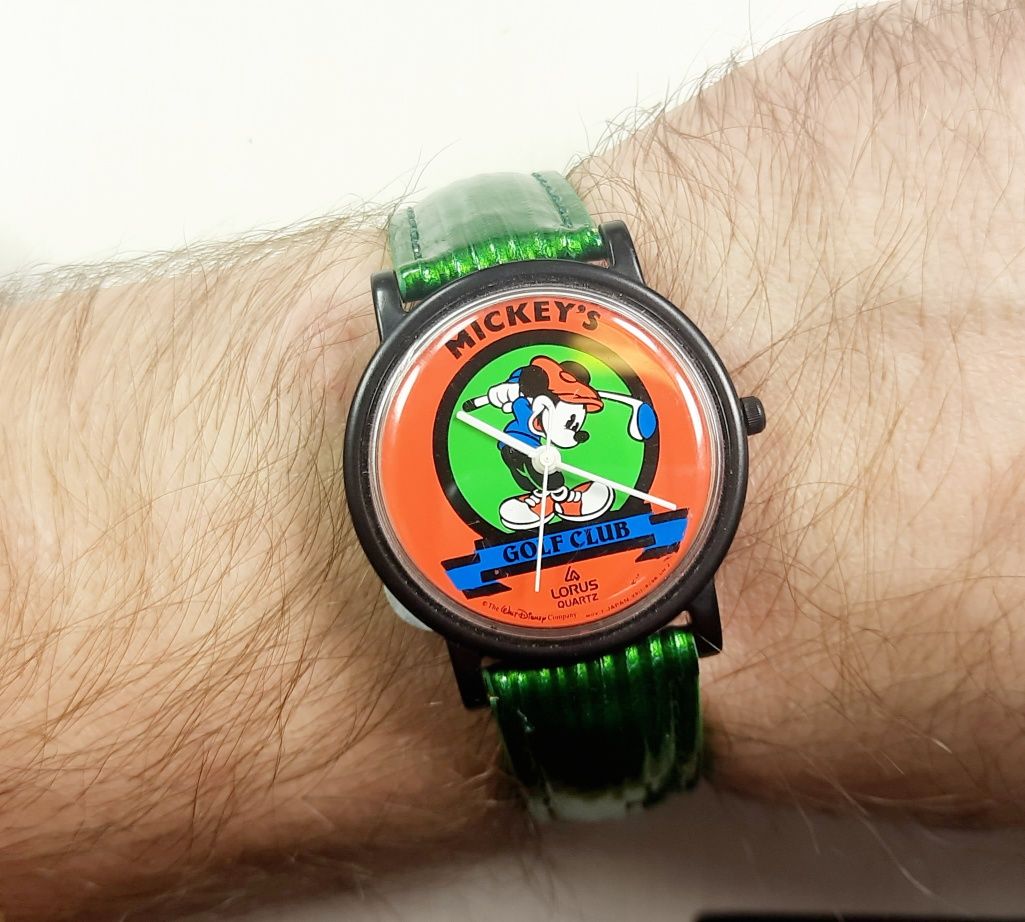 Zamienię zegarek Lorus Mickey Mouse Golf Club na inny zegarek by Seiko