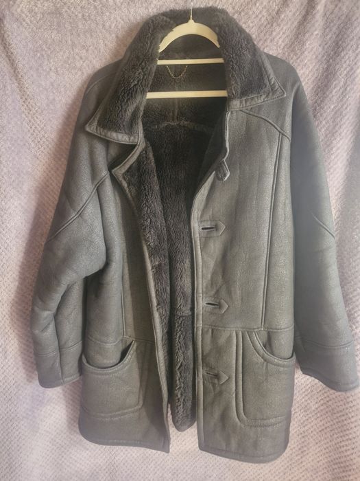 Kożuch Vinted oversize unikat XXL