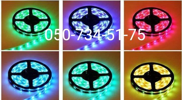 Світлодіодна стрічка RGB 5050 300 LED комплект 5м 365