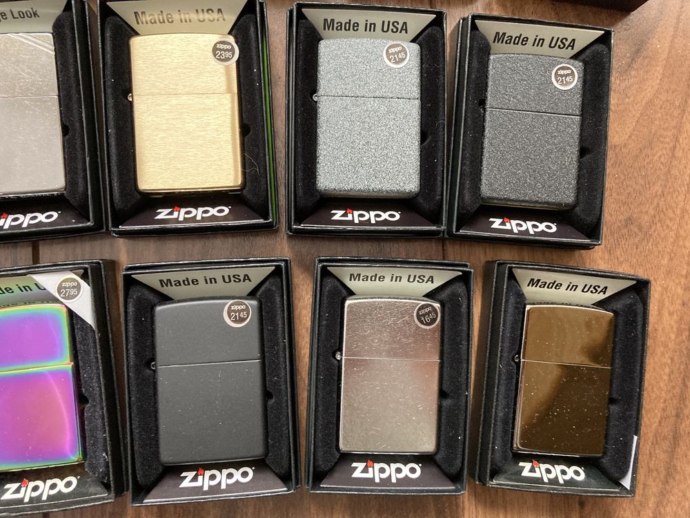 Новые оригинальные зажигалки Zippo из США 200,204b,205,207,211,218,236