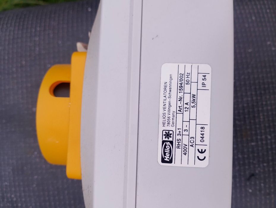 Przełącznik główny Helios ventilatoren