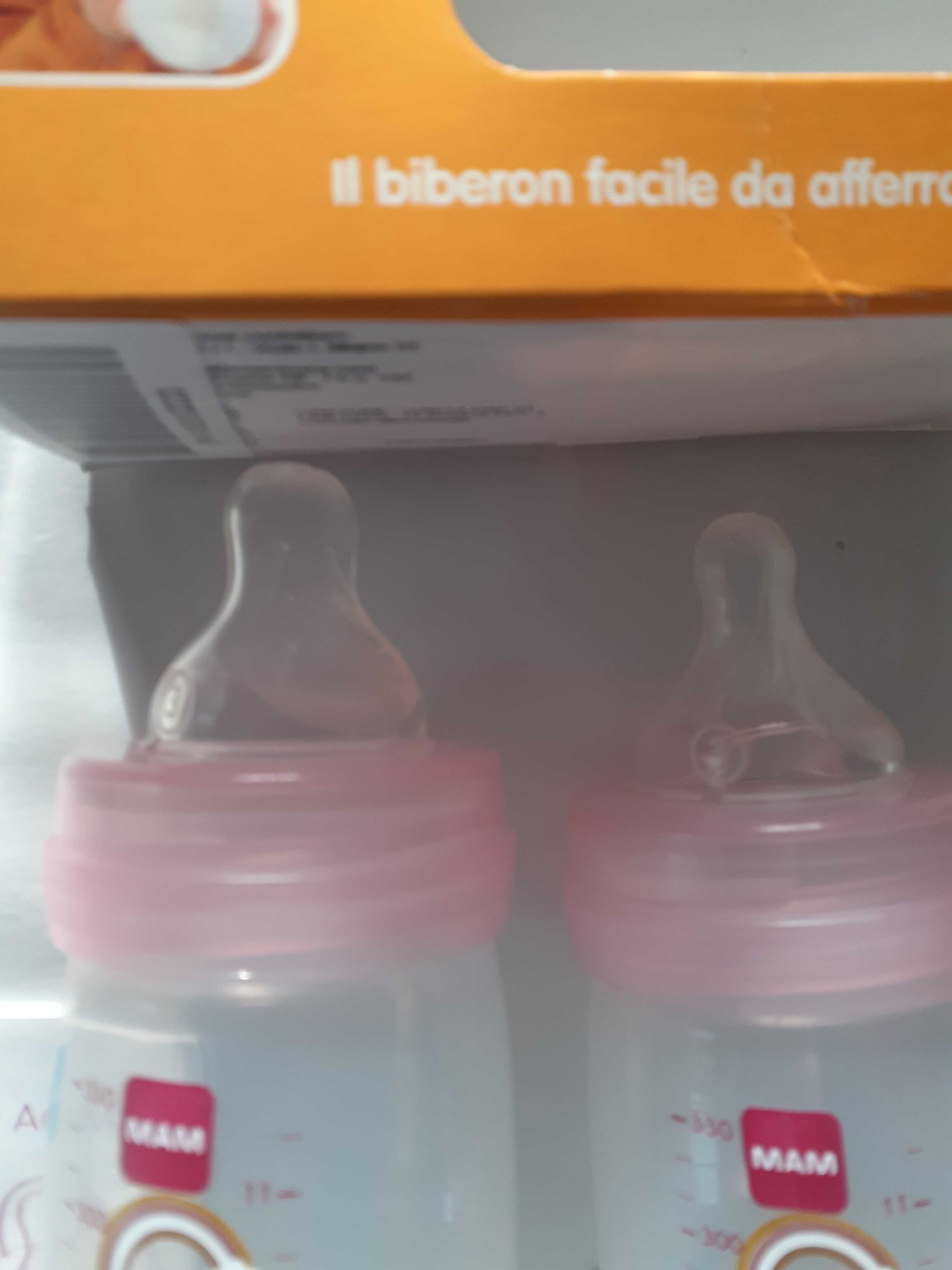 Butelki Mam Easy Active Silikon 2x330 ml Róż