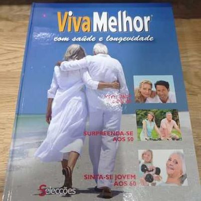 vendo livro viva saúde com saúde e longevidade