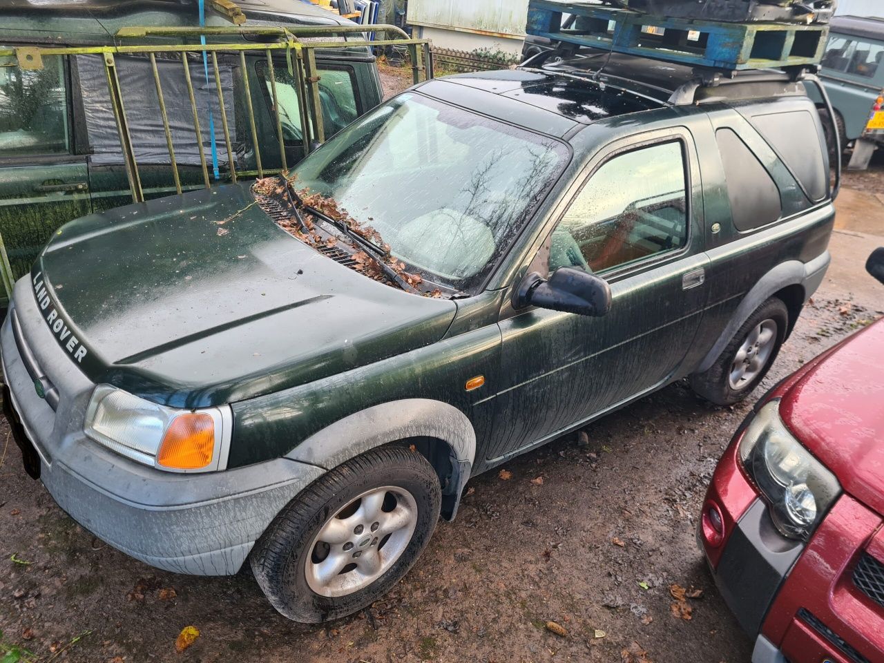 Land Rover freelander 1 peças usadas barras tejadilho Thule