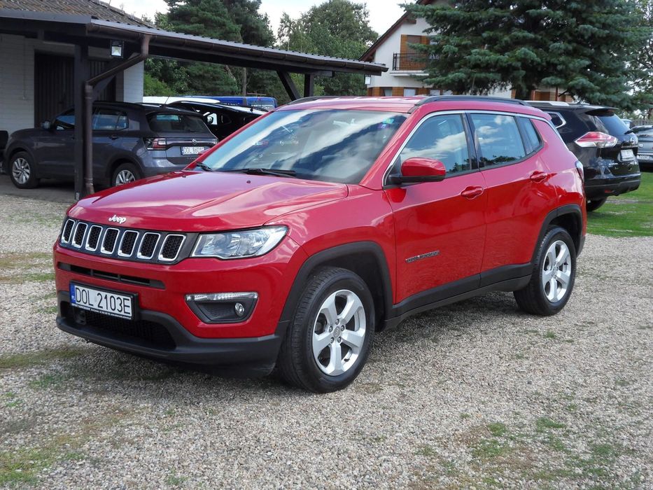 Jeep Compass 1.6 MultiJet pół skóra, NAWIGACJA, kamera, grzane fotele kierownica