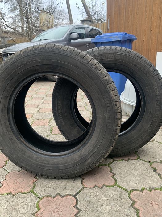 225/65/R16C (зима) вживані 2шт Continental, 2шт Barum
