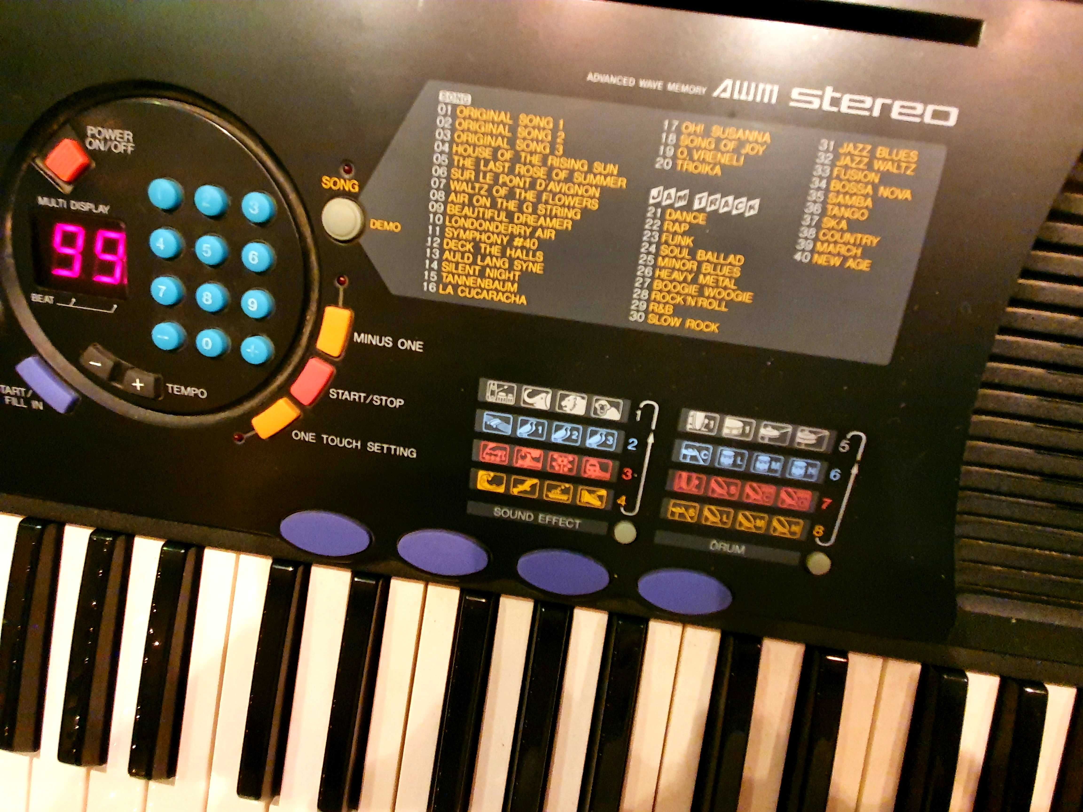 Keyboard do nauki Yamaha