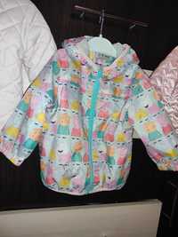 Демисезонная куртка на девочку рост 80-86