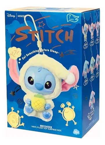 Os Monstrinhos Labubu - Stitch , Caixa Surpresa