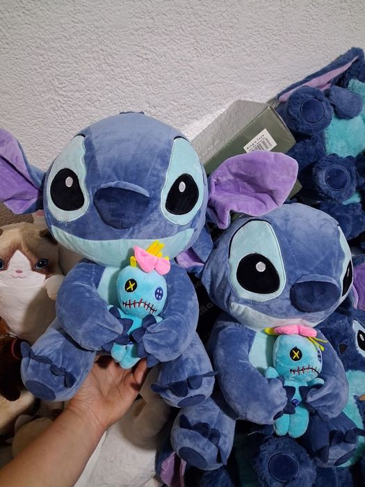 М'яка іграшка Стіч плюшевий 25 та 35см та з чучею