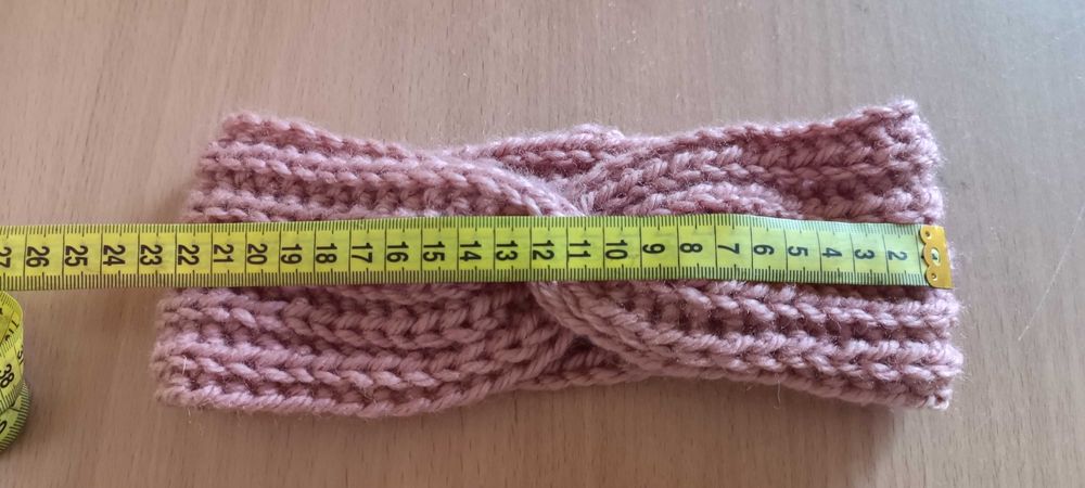 opaska damska z wełny alpaki