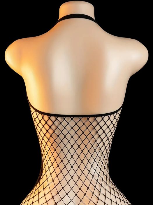 Bodystocking Nikita czarna siateczka seksowna bielizna