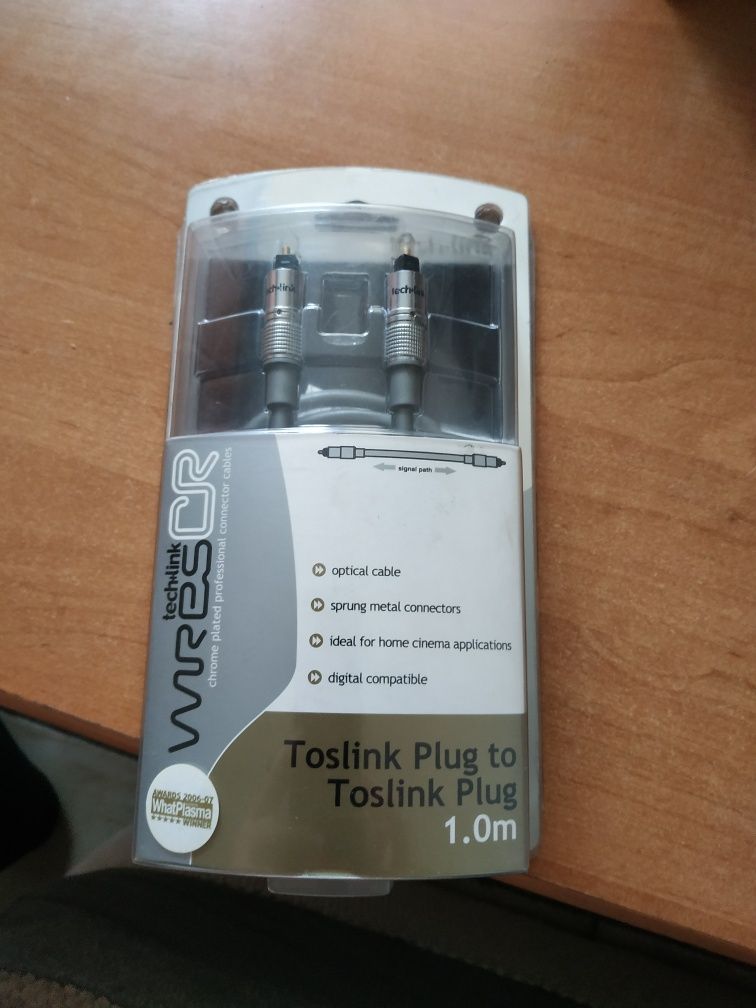 Cyfrowy kabel optyczny tech+link wires cr