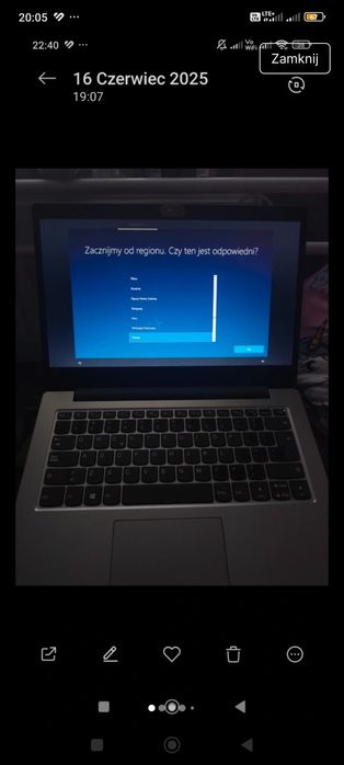 Laptop Lenovo Ideapad slim 1-14