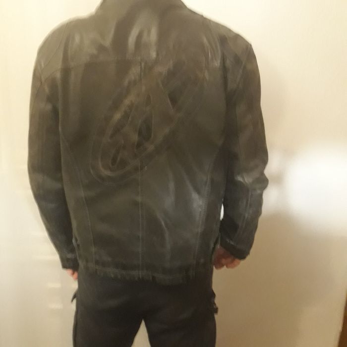 Знижка. Arizona унікальна мотокуртка шкіра буйвола