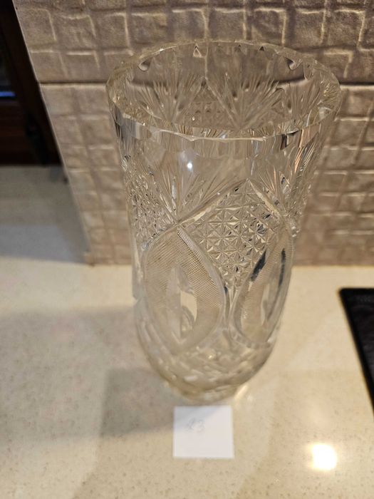 Kryształowy wazon