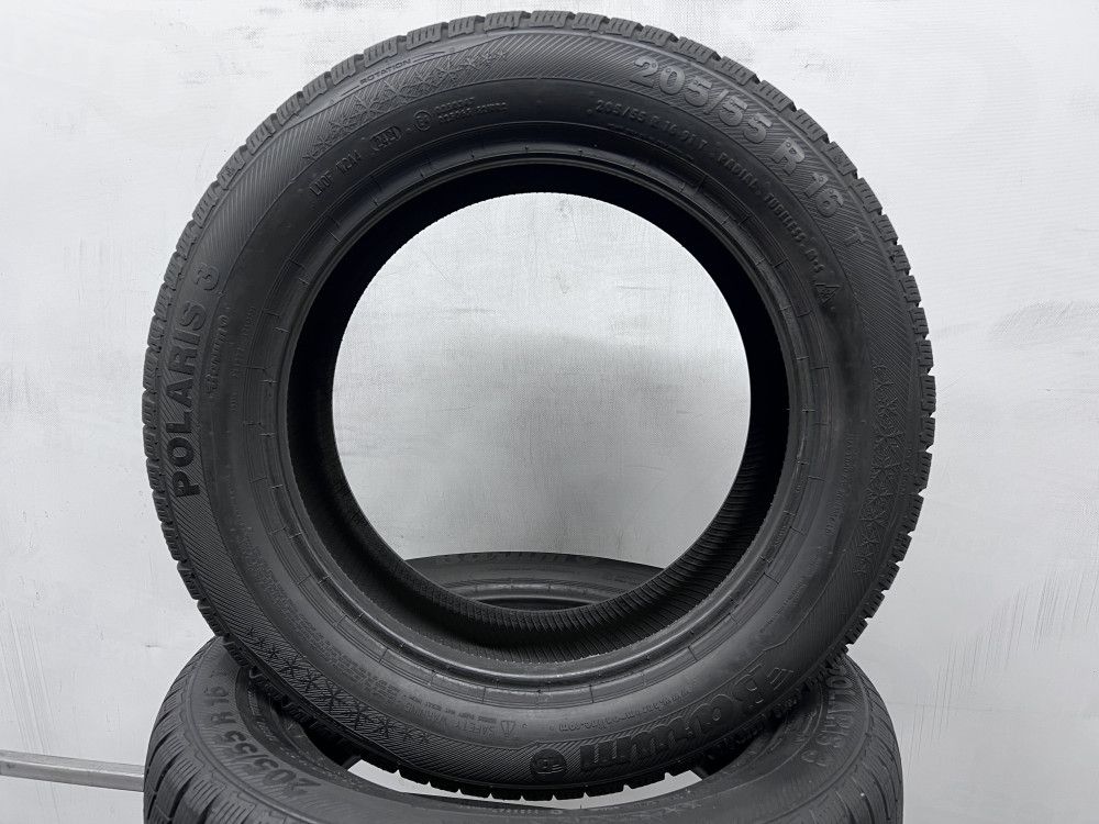 4шт зима 205/55/R16 8,8мм 2021р Barum Polaris 3