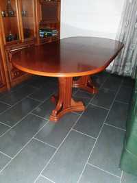 Mesa de madeira extensível