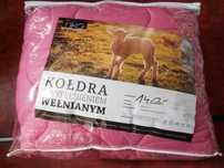 Kołdra z owczej wełny 220x200 producent pl
