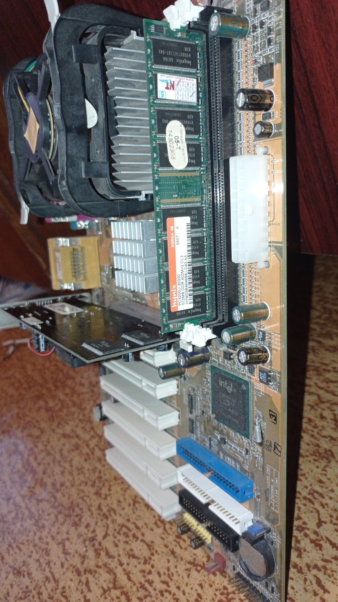 Материнская Плата Canyon 9IPEA + Процессор Intel Pentium 4 2.40GHz