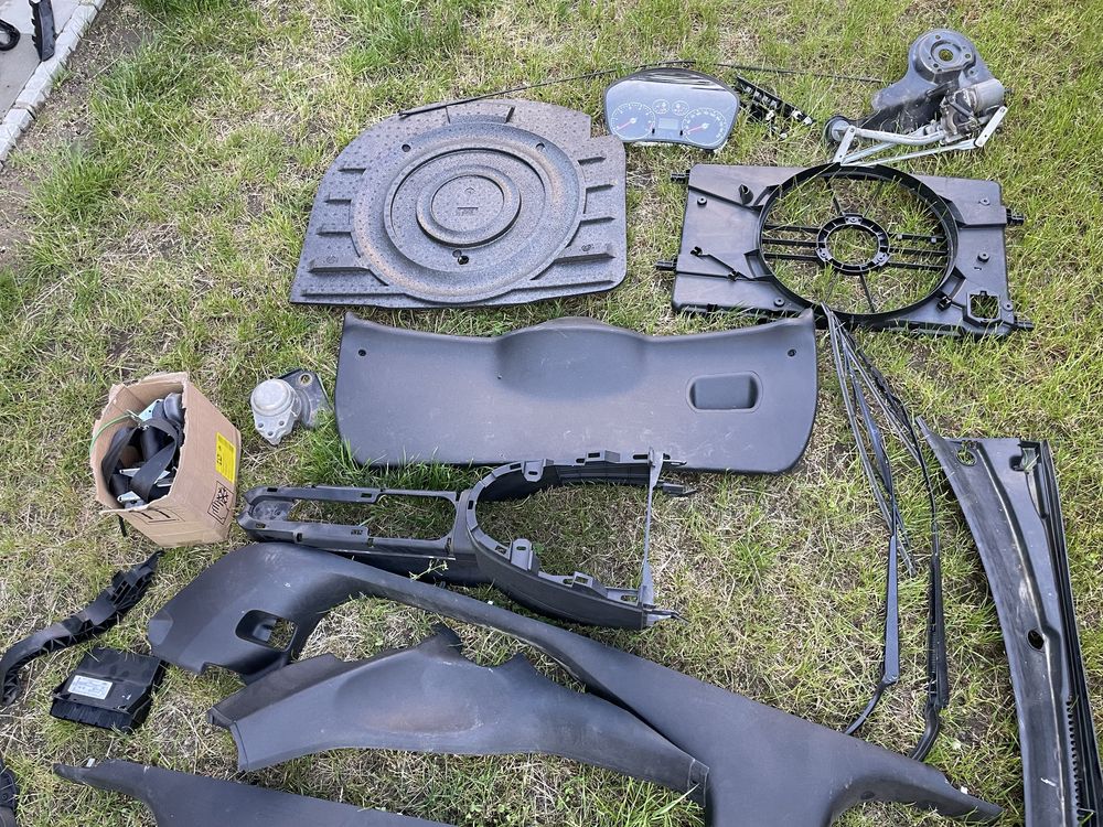 Części Ford Fiesta MK6 VI 62A błotnik, maska, lampy, air bag