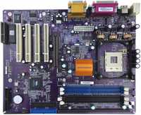 Motherboard ECS P4VXASD2+ (skt478 - P4 - SDR/DDR), Celeron 2.5Ghz