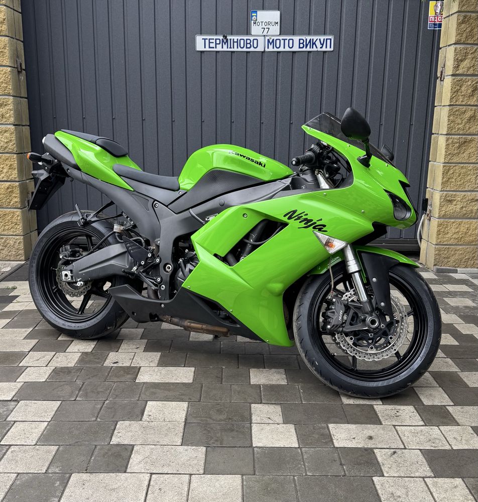 Kawasaki Zx-6r облужений підготовлений без пробігу