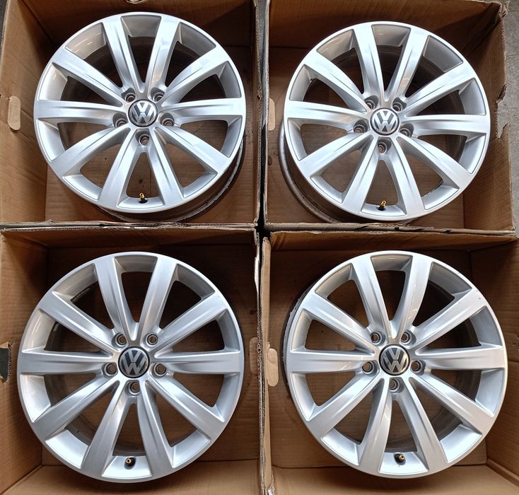 Felgi 17 VW Sharan 7N0 Caddy Touran Golf Passat Alufelgi 5x112