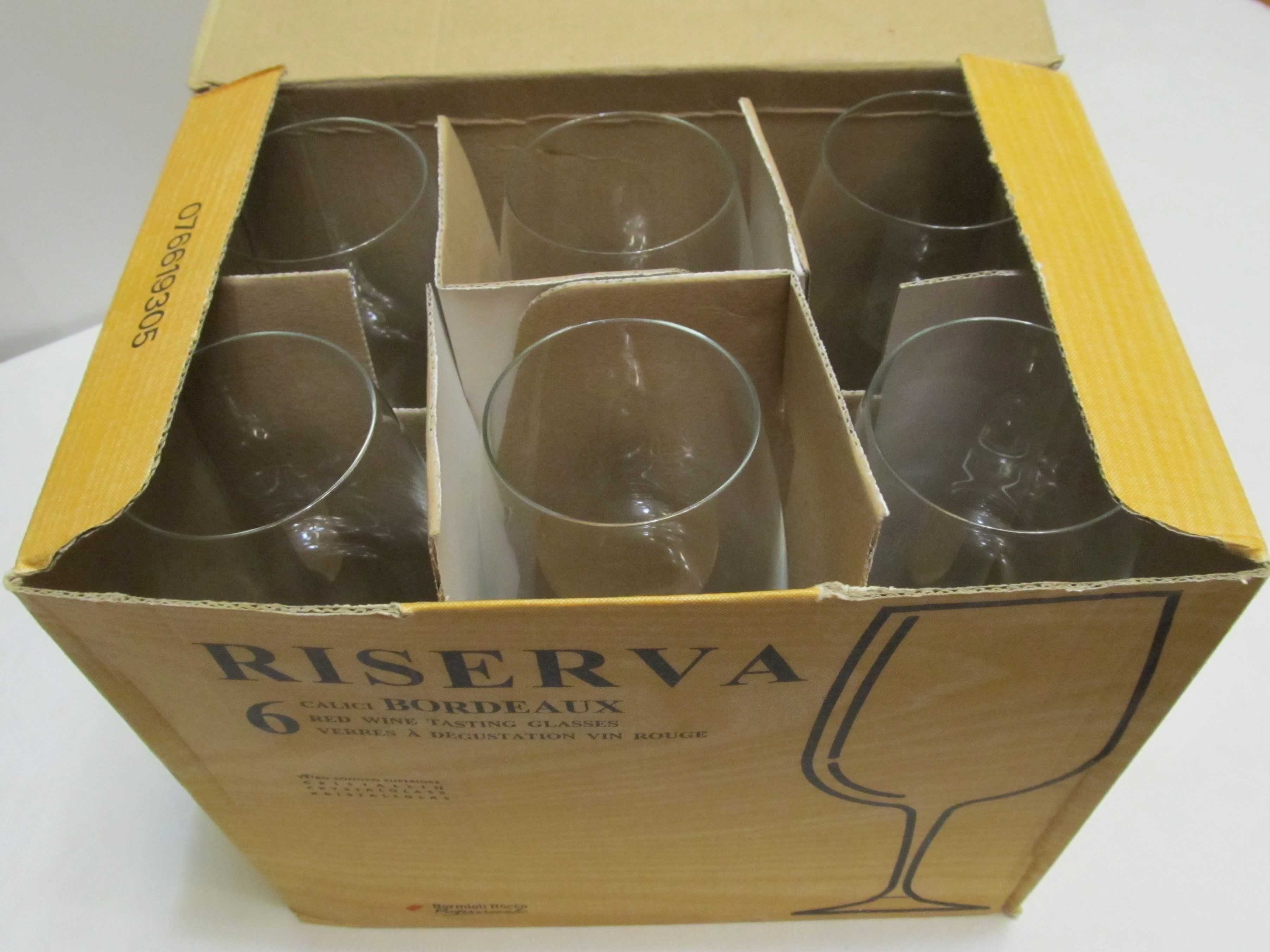 Bormioli Rocco Riserva Bordeaux  набор бокалов для вина  6 шт/545 мл