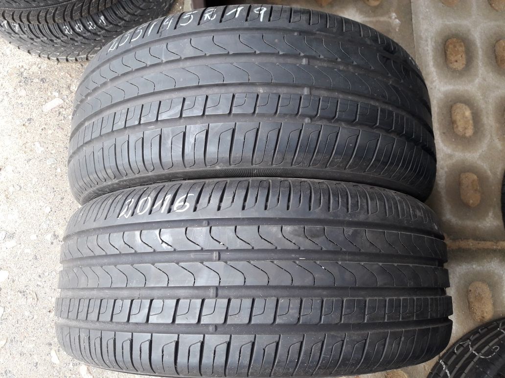 PIRELLI 255/45R19 100V , dwie opony letnie.